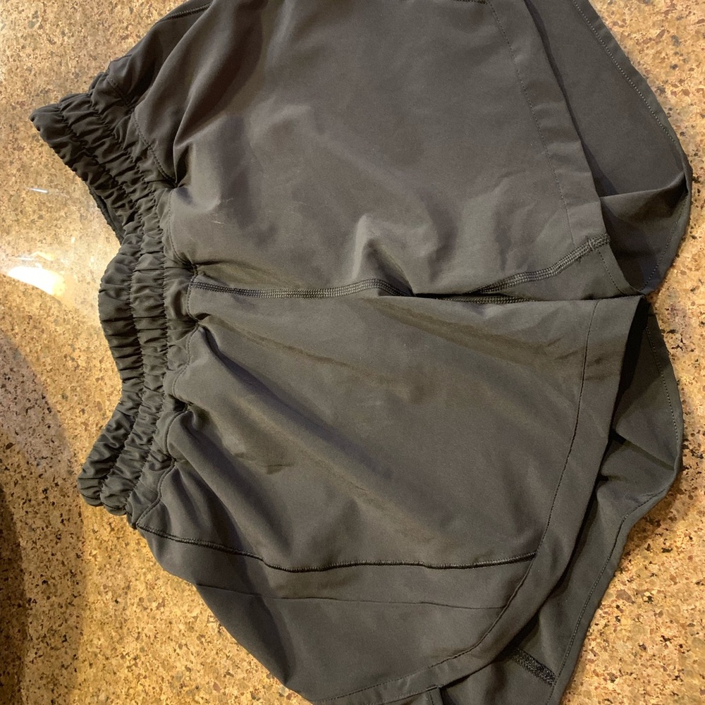 EUC Worn only once Lululemon Black Shorts; 4”